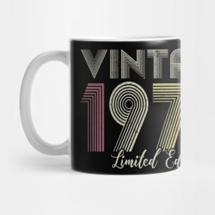 Vintage 1975 Limited Edition Men Women Birthday Mug